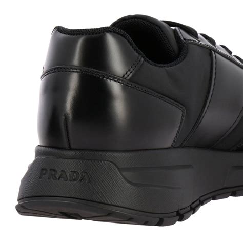 prada sneakers color-block con logo|prada men's sneakers.